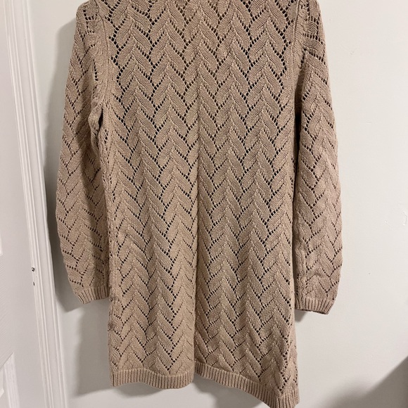 Tan Long Cardigan - Picture 5 of 5